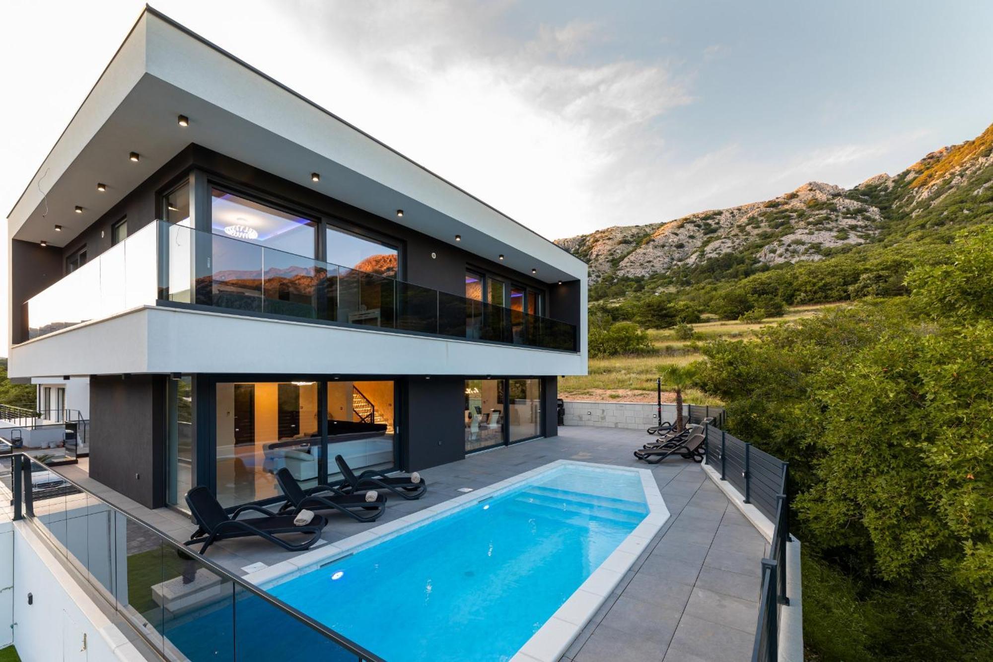 Villa Bellezza Draga Bašćanska エクステリア 写真