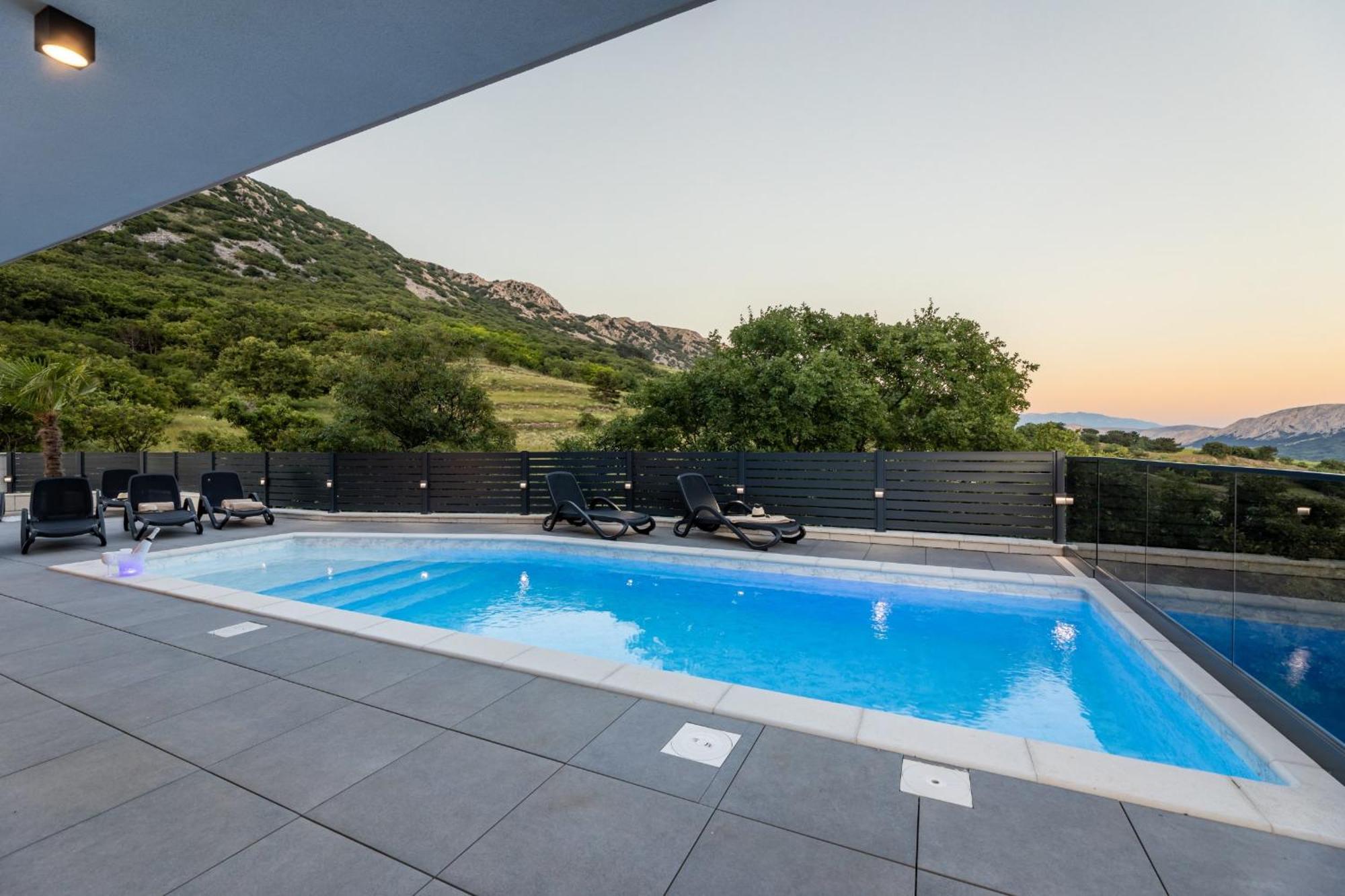Villa Bellezza Draga Bašćanska エクステリア 写真