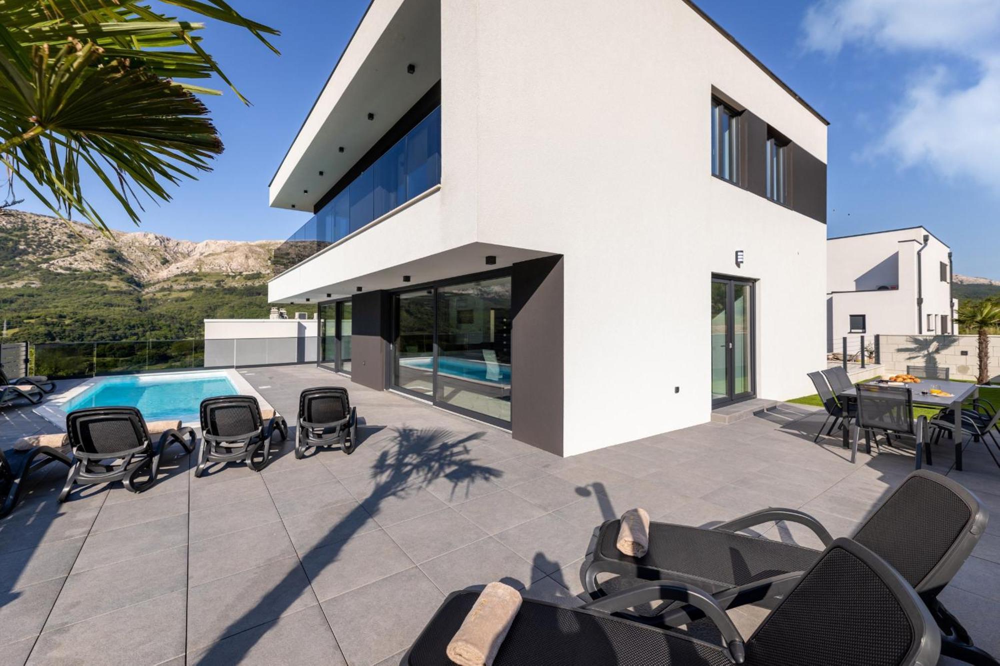 Villa Bellezza Draga Bašćanska エクステリア 写真